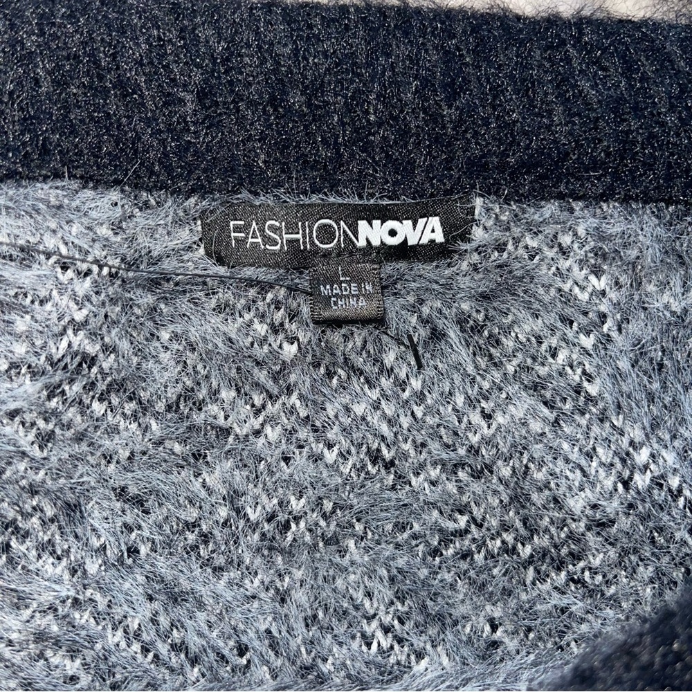 FASHION NOVA HOUNDSTOOTH SWEATER SET - Picture 8 of 8